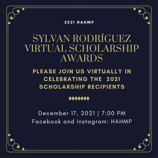 HAHMP scholarship event invite