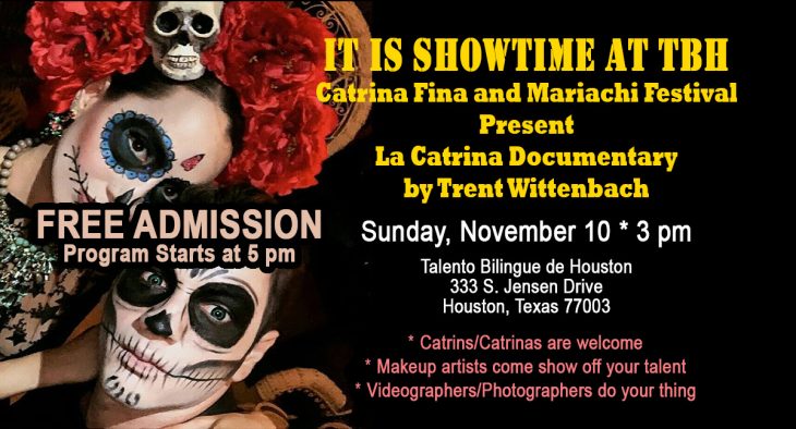 Flier with event details: date, time, and location