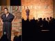 Photo of Cristela Alonzo doing her show at the Houston Improv in front of a crowd